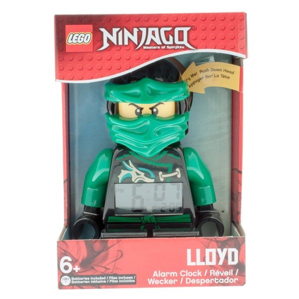 Reloj Despertador LEGO Ninjago Sky Pirates Lloyd modelo 9009402