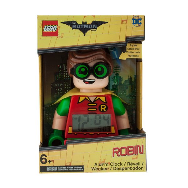 Reloj Despertador LEGO Batman Movie Robin para Niño modelo 9009358