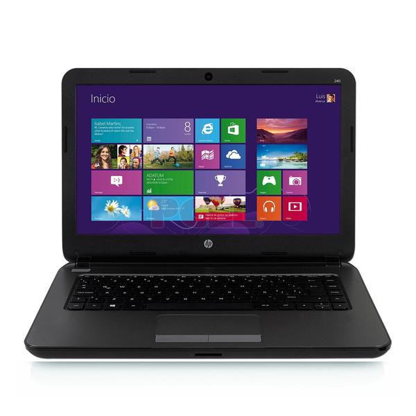 Laptop HP 14-Y002LA Intel N2840 RAM 4GB DD 500GB DVD-RW Windows 8.1 LED 14" + Multifuncional 2135 HP-Negro