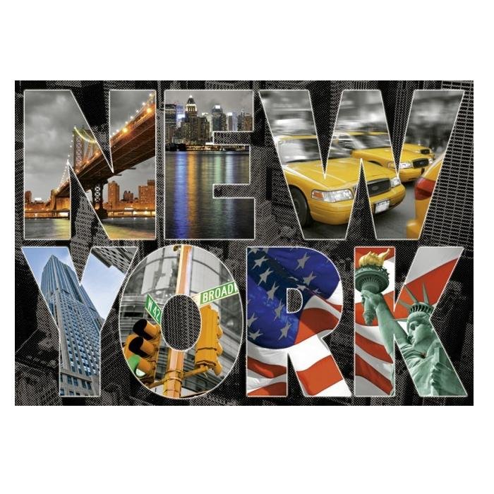 Collage De Nueva York Rompecabezas 1000 Piezas Educa