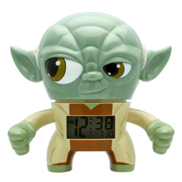Reloj Bulb Botz Despertador Star Wars Yoda 19 cm, modelo 2020022