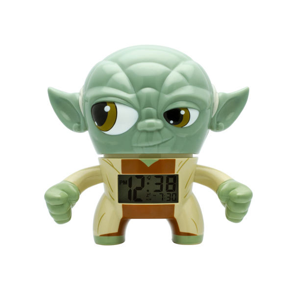 Reloj Bulb Botz Despertador Star Wars Yoda 9cm, modelo 2020206