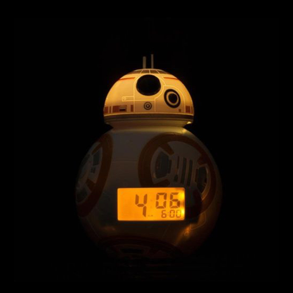 Reloj Bulb Botz Despertador Star Wars Episode 7 BB-8 de 9 cm,modelo 2020633