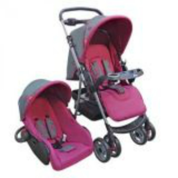 Carriola Travel System Star Baby Morada con Gris