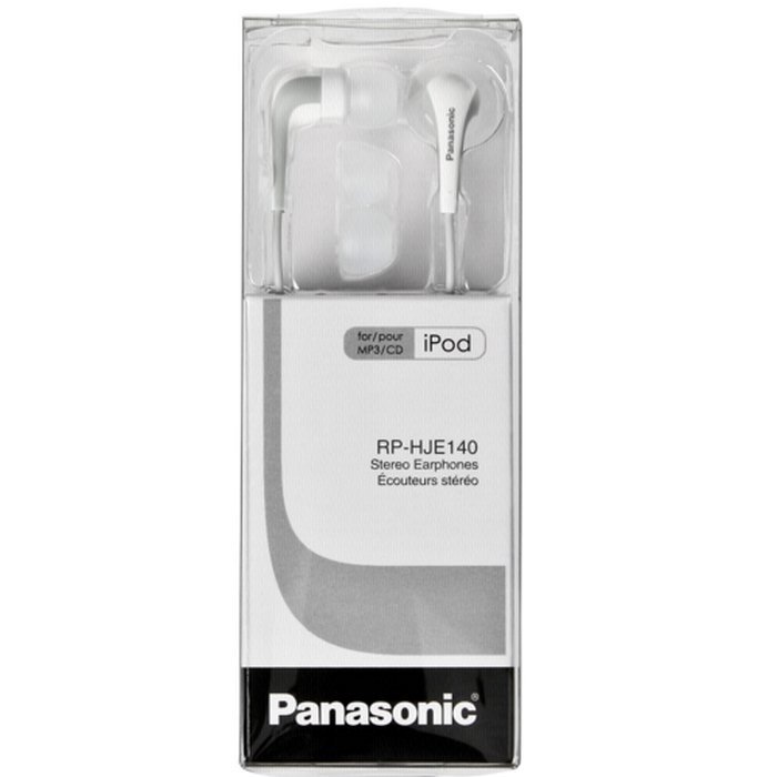 Audífonos inear Panasonic RP-HJE140 compactos ergonomicos