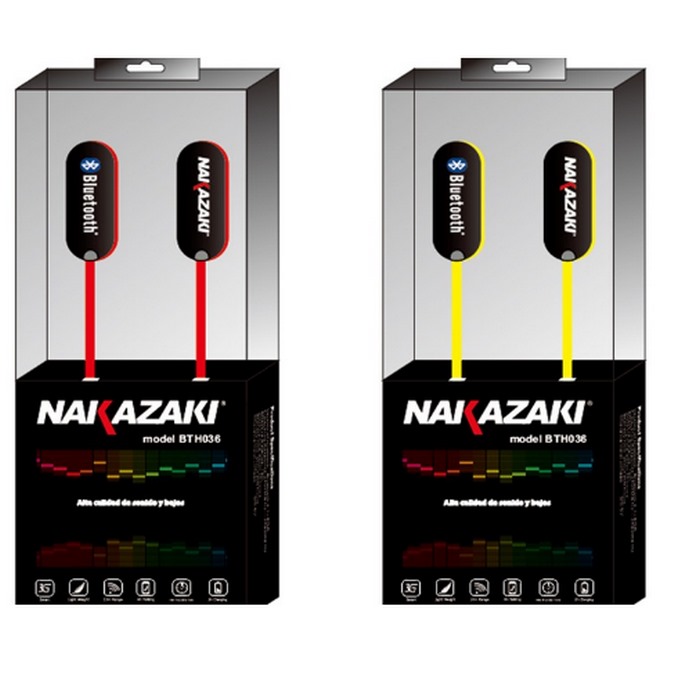 Audifonos Nakazaki Bluetooth BTH-036