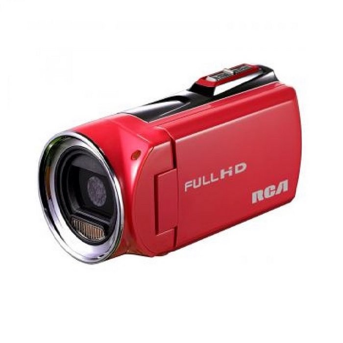 Camara de video RCA Roja  Full HD 5MP EZ-5162