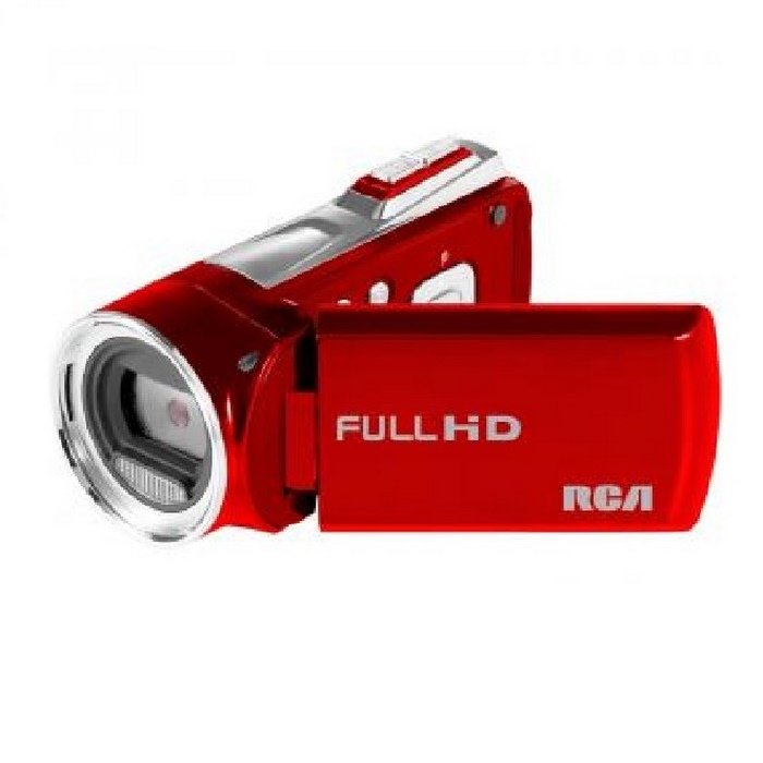 Camara de video RCA Roja  Full HD 5MP EZ-5162