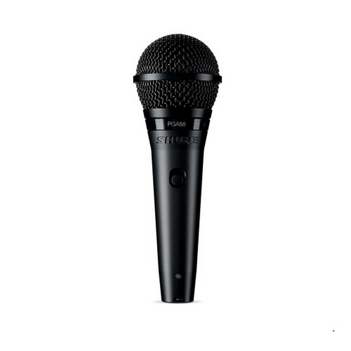 Micrófono Shure Cardioide Dinámico para Voces  PGA58-QTR