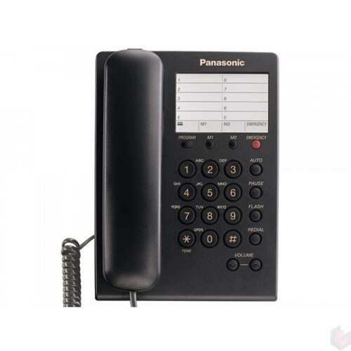 Teléfono Alámbrico Panasonic Marcado rapido KX-TS550
