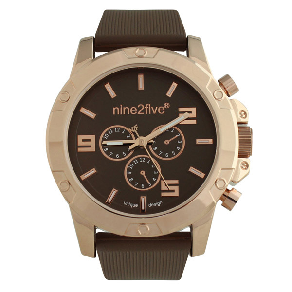 Reloj Nine2Five para Caballero modelo AMIL10CFCF color Café