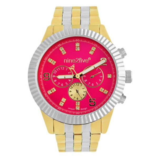 Reloj Nine2Five para Dama modelo AATA10GLRS color Dorado/ Plata