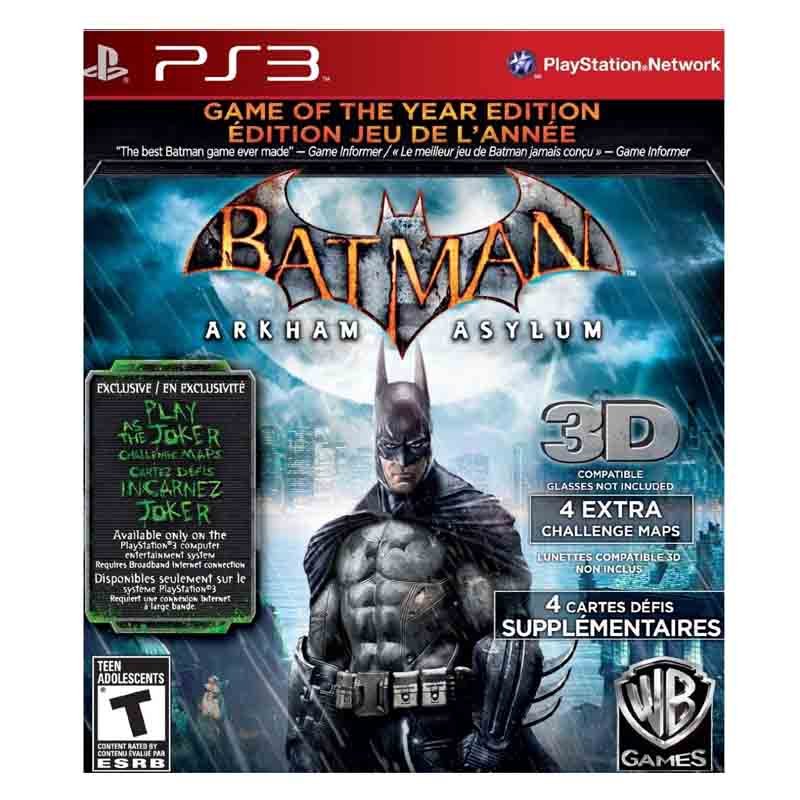 PS3 Juego Batman Arkham Asylum Para PlayStation 3