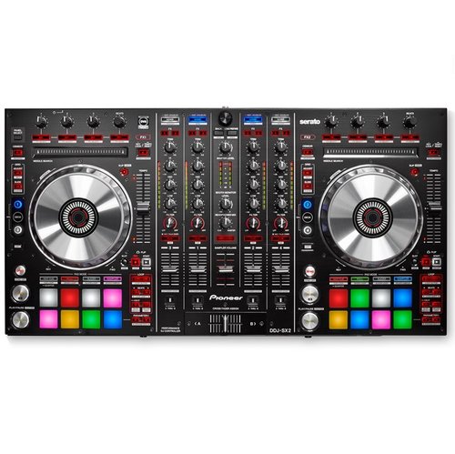 Controlador DJ portátil Pioneer 4 canales Serato DJ SE-MX9