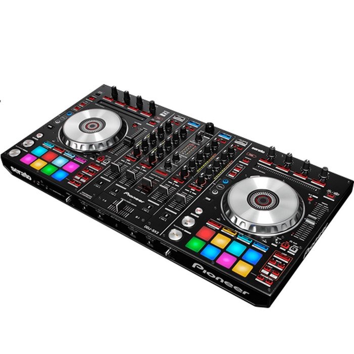 Controlador DJ portátil Pioneer 4 canales Serato DJ SE-MX9