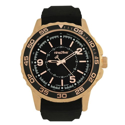 Reloj Nine2Five para Caballero modelo APAT10NGRG color Negro