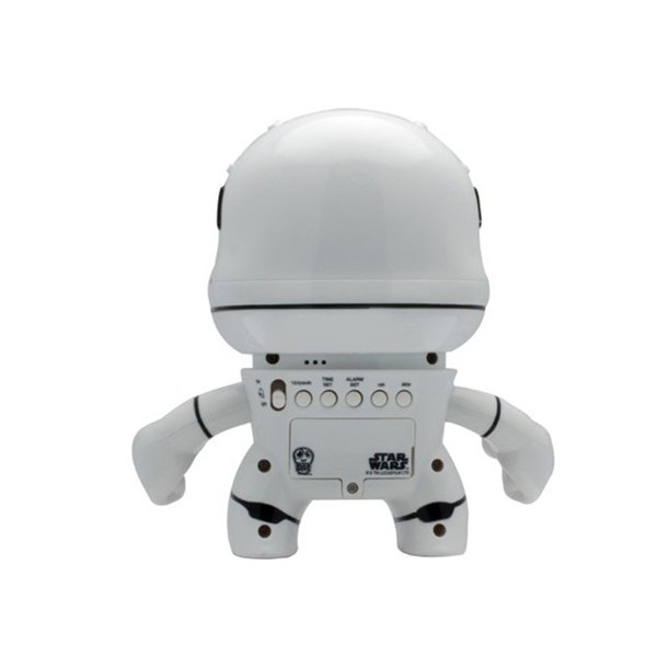 Reloj Bulb Botz Despertador Star Wars Storm Trooper 9 cm, modelo 2020190