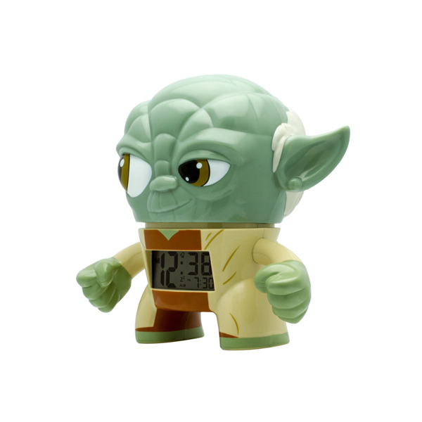 Reloj Bulb Botz Despertador Star Wars Yoda 9cm, modelo 2020206