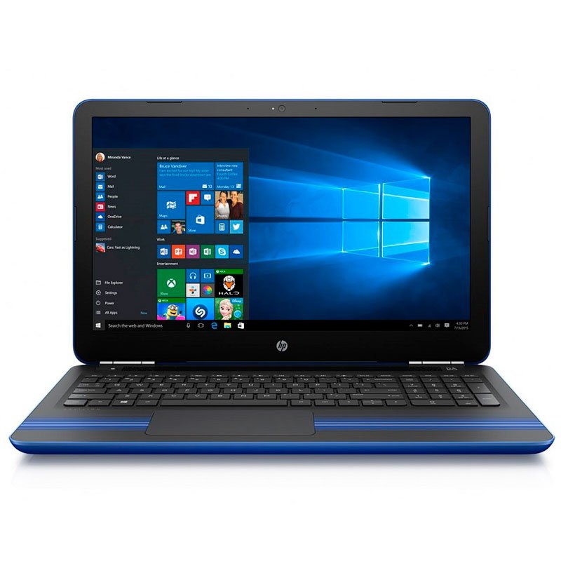 NoteBook HP Pavilion 15-aw002la AMD A10-9600P RAM 16GB DD 1TB Windows 10 LED 15.6"-Azul