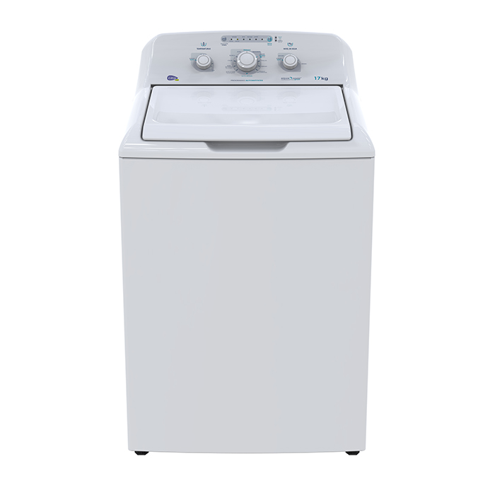 Lavadora automática 17 kg Mabe Blanca