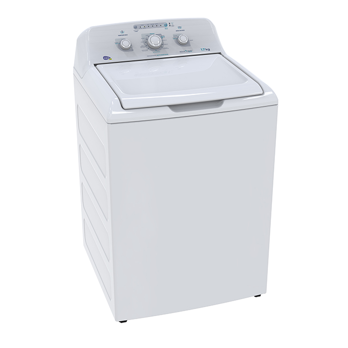 Lavadora automática 17 kg Mabe Blanca