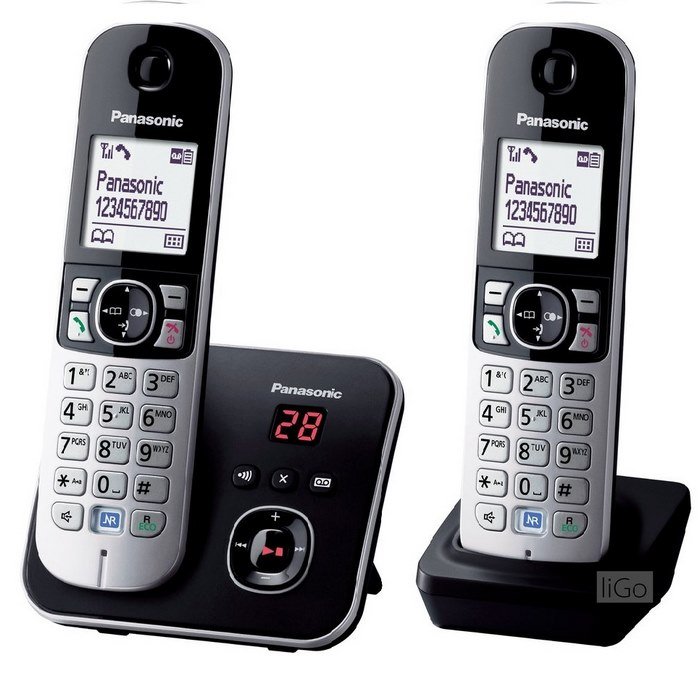 Teléfono digital Panasonic de 3 Auriculares KX-TG6823