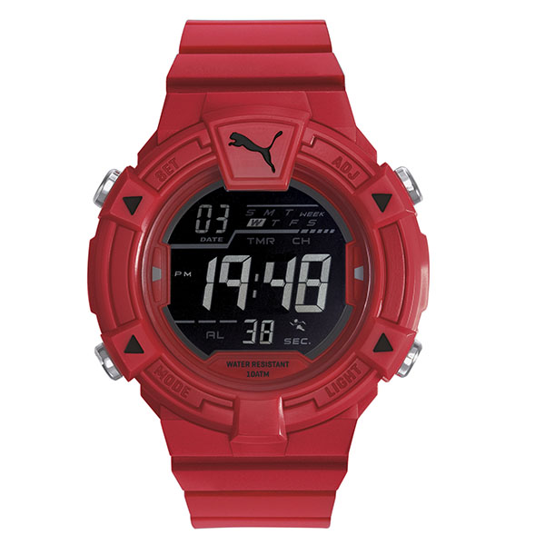 Reloj PUMA para Caballero  modelo PU911381004 en color Rojo