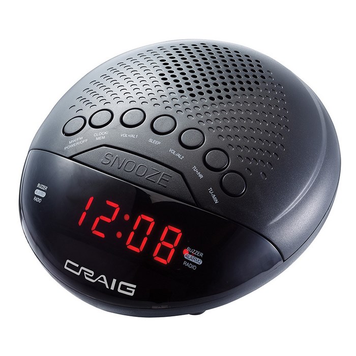Radio Despertador Craig FM/AM Bluetooth  CR-41483