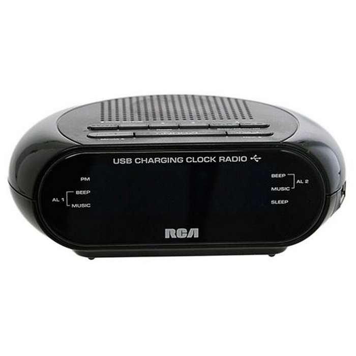 Radio despertador AM/FM USB RCA RC207