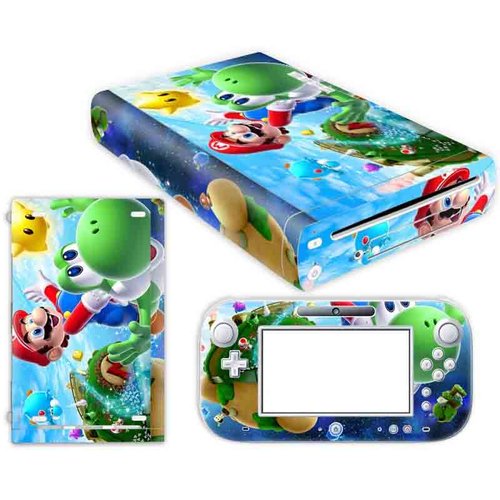 Wii U Skin Estampas (Mario Y Yoshi)