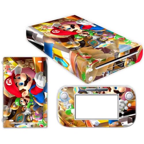 Wii U Skin Estampas (Mario, Luigi, Warrior..)