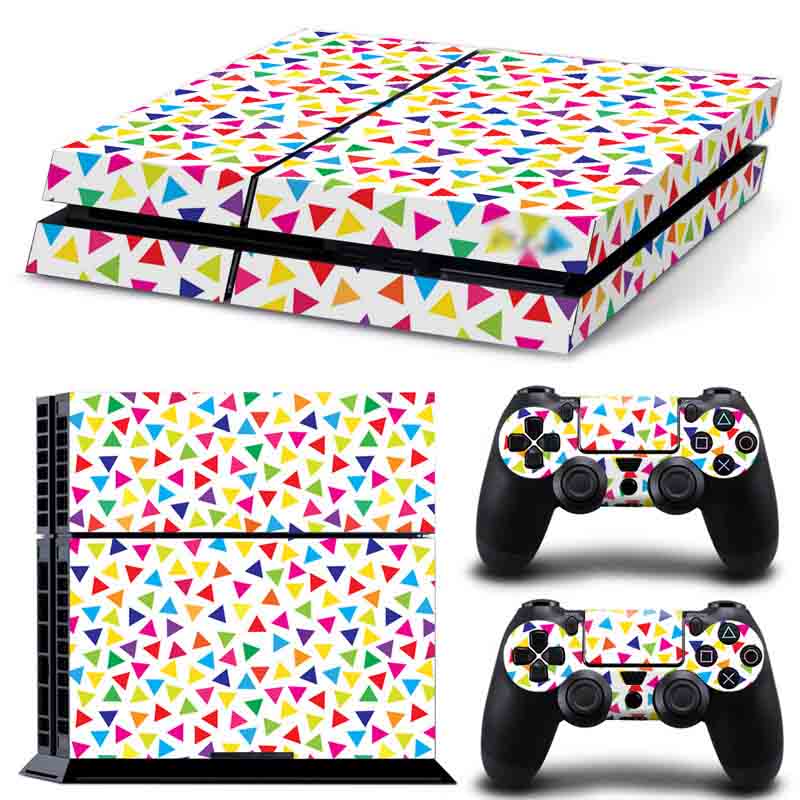 Ps4 Skin Estampas Para Playstation 4 (Colores Varios)