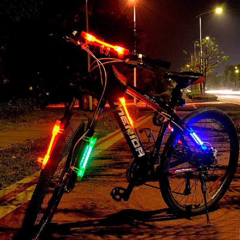Lámpara Para Bicicleta Luz Fluorescente En Forma De Tubo