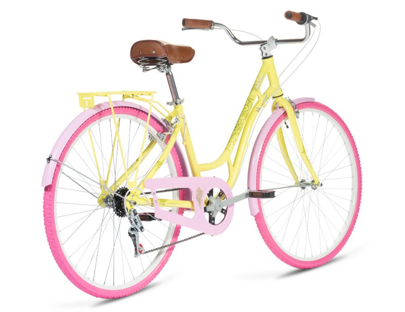 Bicicleta Mercurio Victoria R700  Amarillo/Rosa