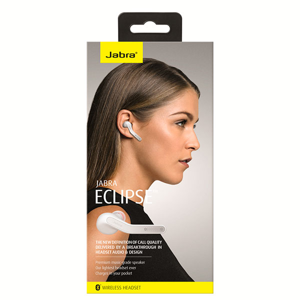Auricular Jabra ECLIPSE Blanco Bluetooth