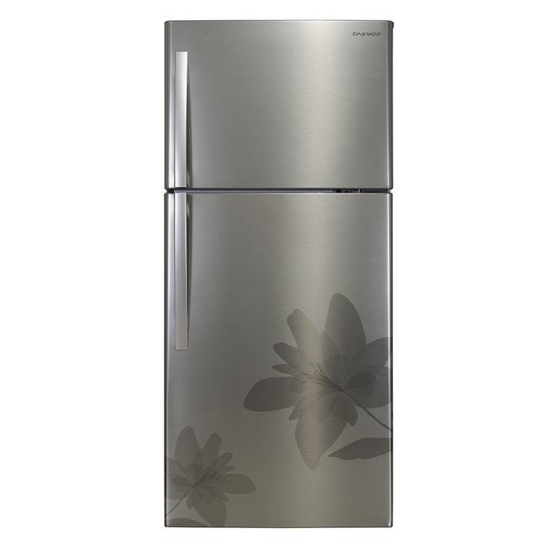Refrigerador 16 p3 (446.3 L) DFR-44520GMML Floral Lilium Daewoo - Silver