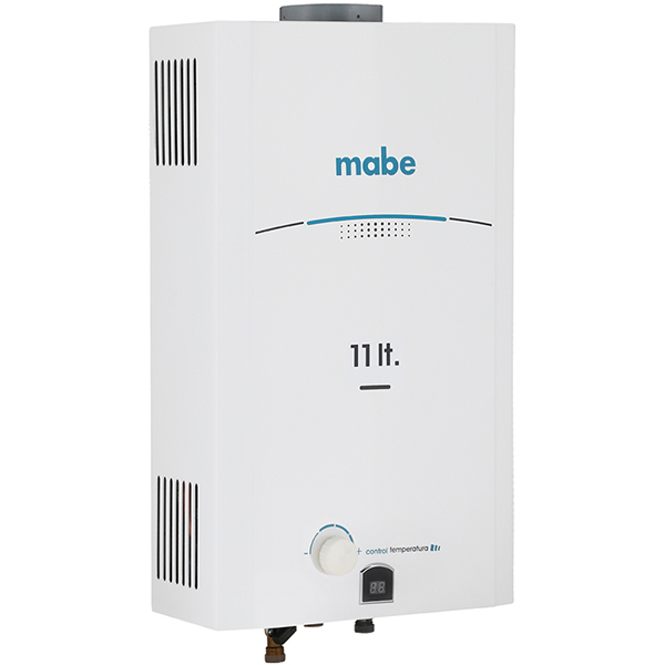 Calentador instantáneo de agua 1 y medio servicios Mabe blanco GAS NATURAL