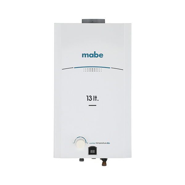 Calentador instantáneo de agua 2 servicios Mabe blanco  GAS LP