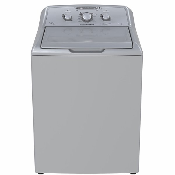 Lavadora automática 17 kg con agitador Easy plata