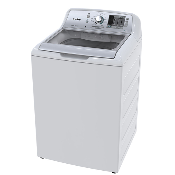 Lavadora automática 20 kg con infusor Mabe blanco