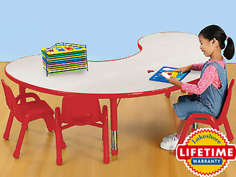 Low 48" x 72" Group Kids Colors™ Table