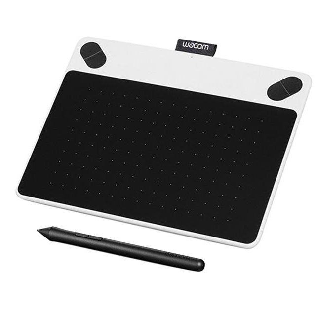 Tableta Graficadora Wacom Intuos Draw15 USB CTL490DW Blanco