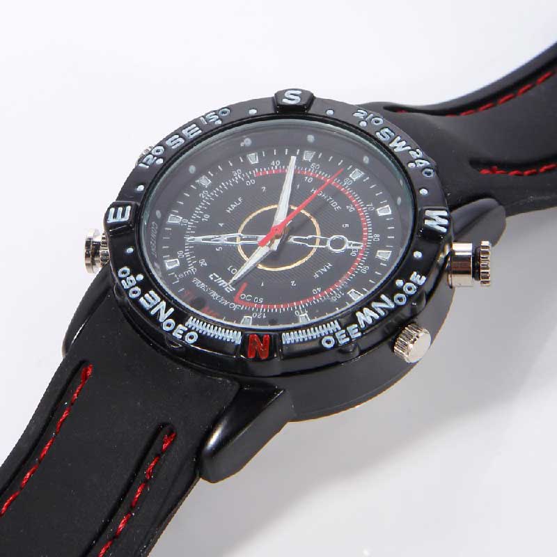 Reloj de Mano Camara Oculta Pulsera Sport Resistente al Agua 8GB