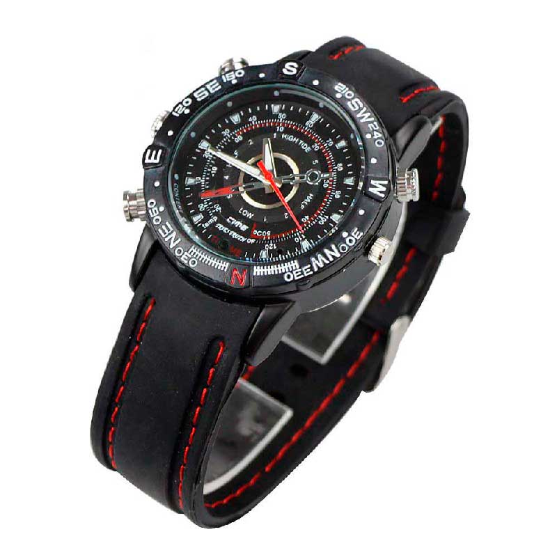 Reloj de Mano Camara Oculta Pulsera Sport Resistente al Agua 8GB