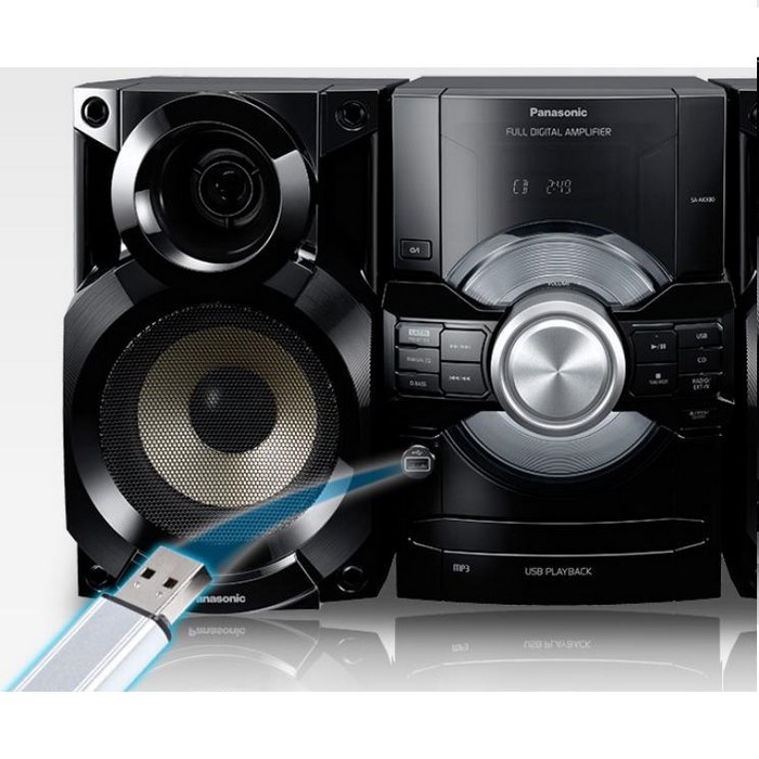 Minicomponente Panasonic Bluetooth Sc-akx80