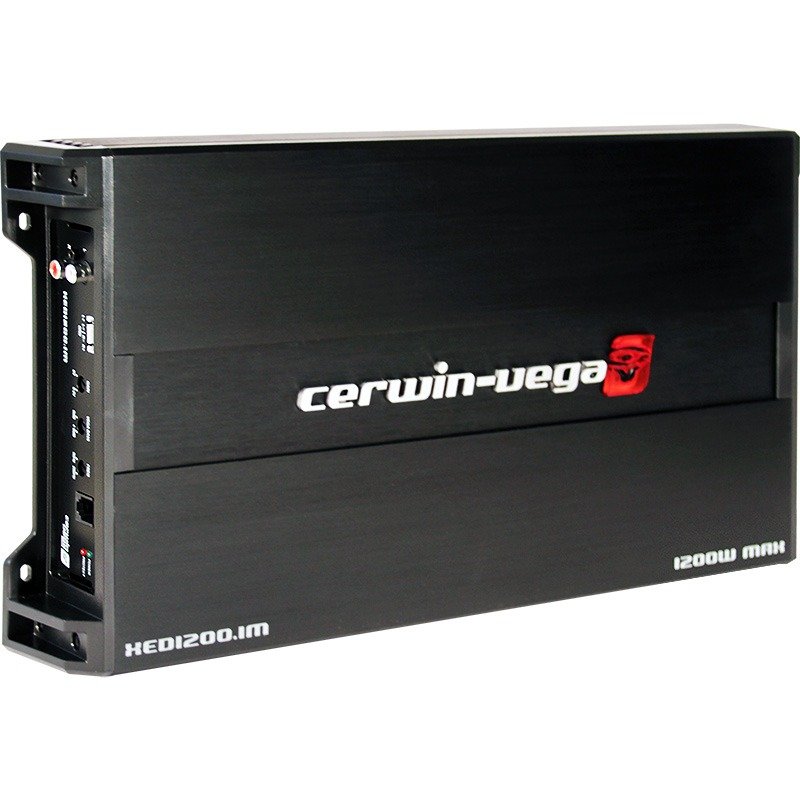 Amplificador de Sonido para Auto Cerwin Vega Mod. XED1200.1 , Color Negro