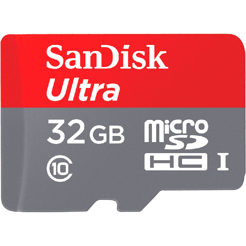 Memoria Micro SDHC UHS-1 de 32GB clase 10
