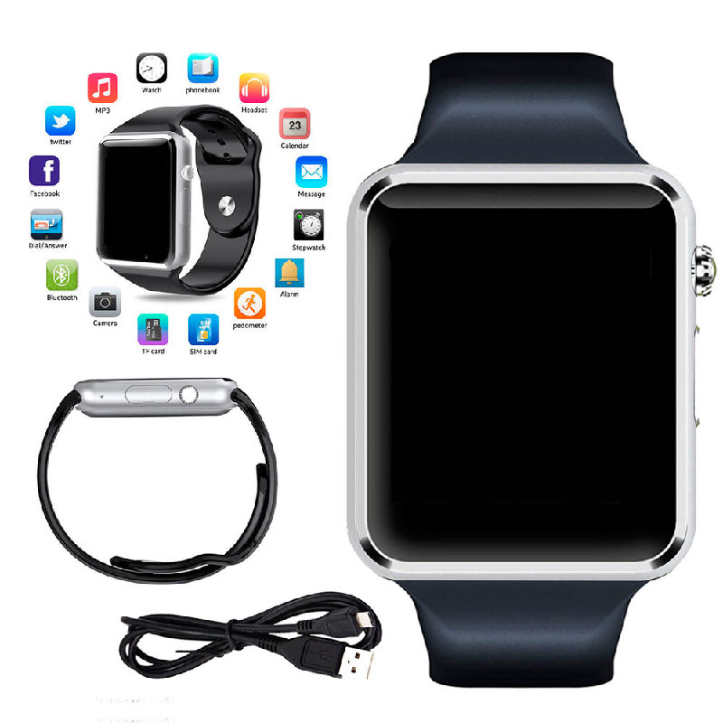 Reloj celular smartwatch Cámara Sim inteligente A1