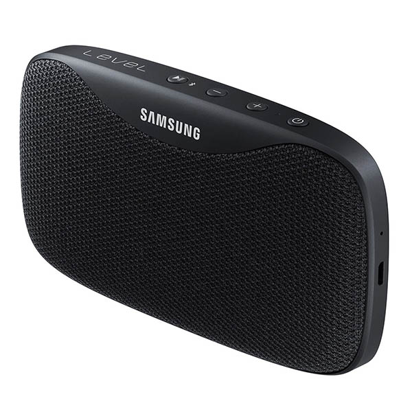 Bocina Level Box Slim Resistente Al Agua Negro Acce Samsung