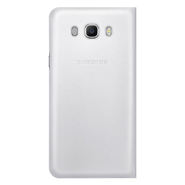 Funda Protectora Flip Wallet Blanco Galaxy J7 Acce Samsung